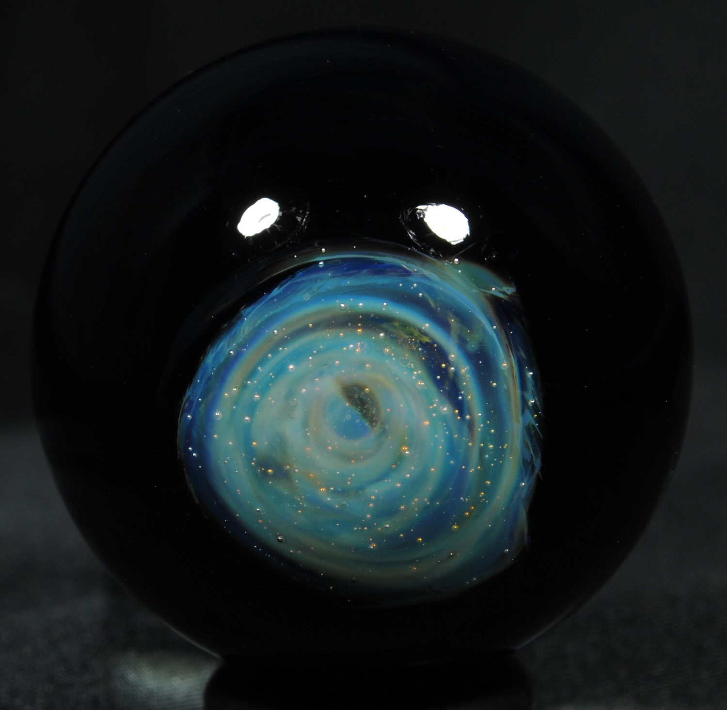 Interacting Irregular Galaxies Glass Marble