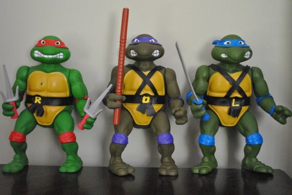 1989 teenage mutant ninja turtles stuffed toys