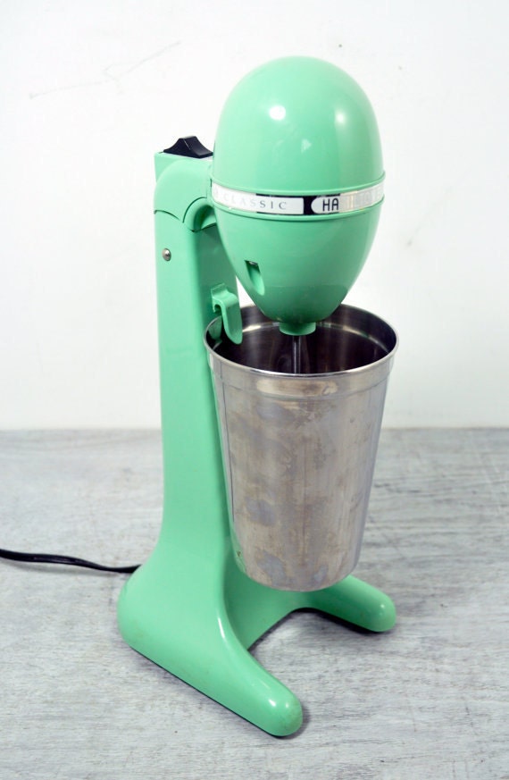 Vintage Milkshake Blender Mixer Hamilton Beach Mint Green