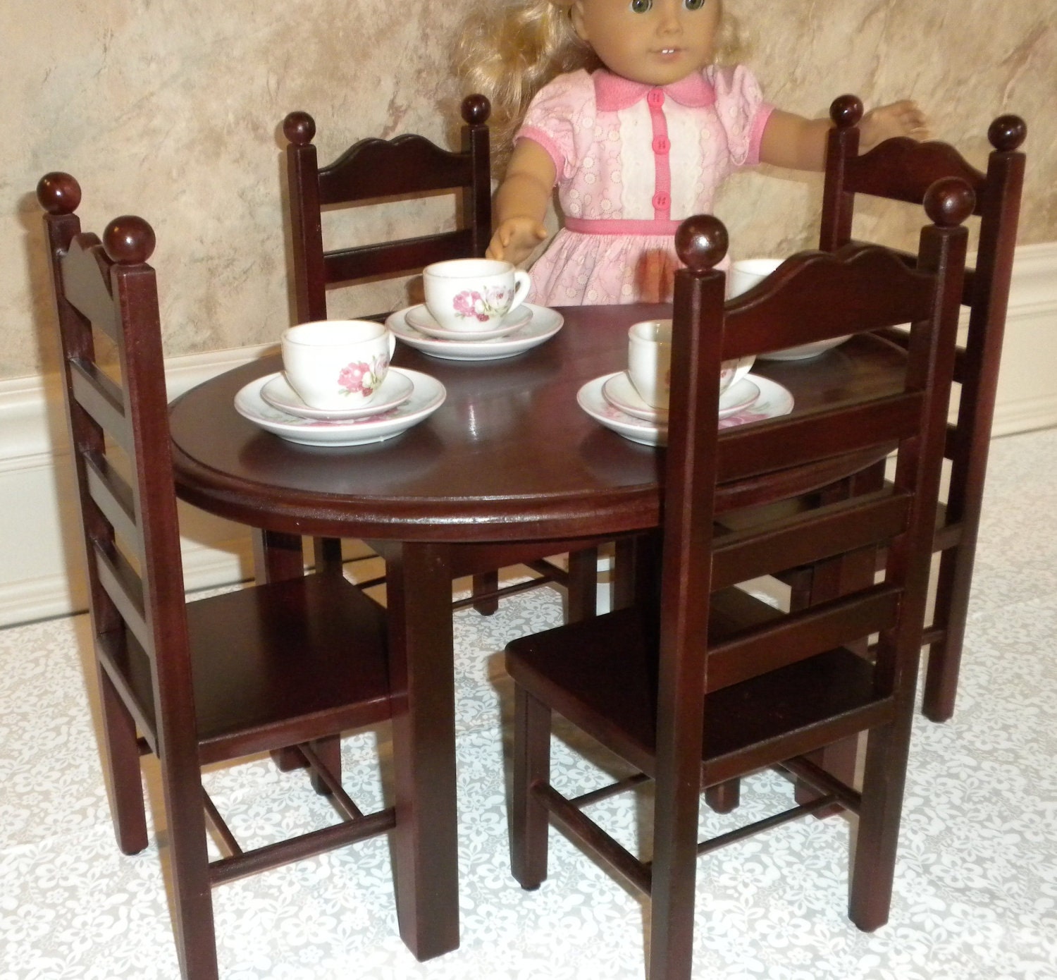 american girl table chair