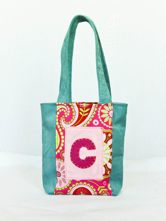 Personalized Tote Bag, Child size , Custom Handbag