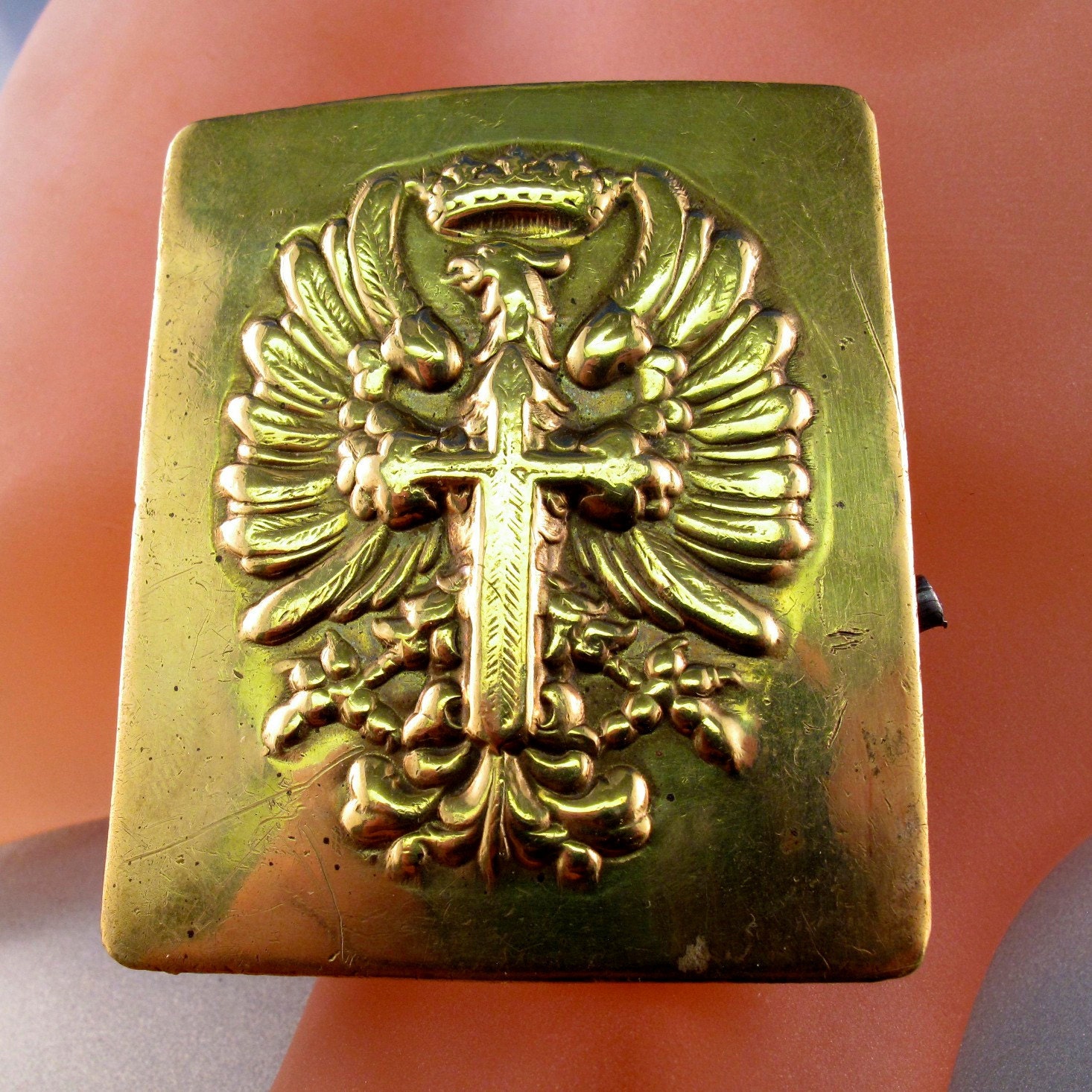 SPANISH CIVIL WAR belt buckle German Legion condor. antique