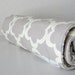 Baby Blanket, Tarika in Neutral and White Bubble Dot Minky