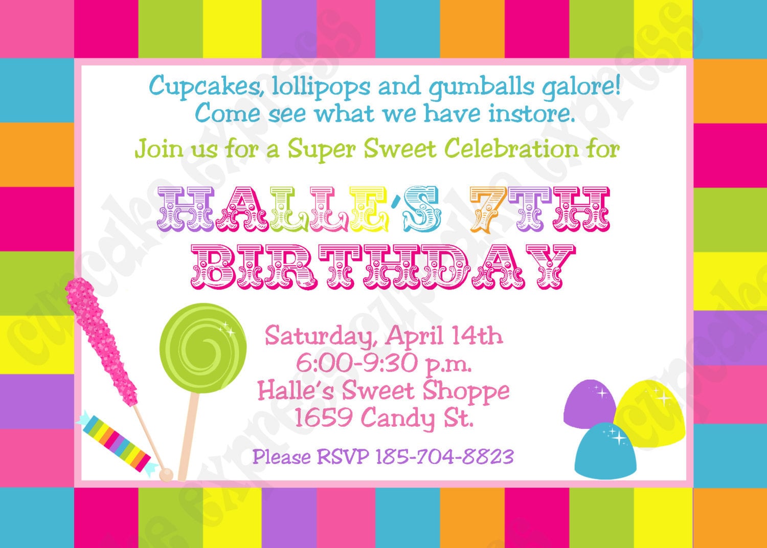 invitations for birthday party templates