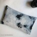 Linen Mini Oblong Throw Pillow .. L u n e / FRAGMENTS