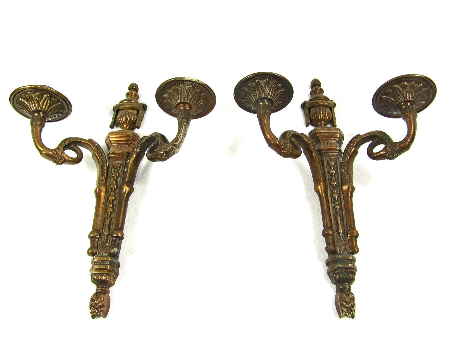 Antique Brass Wall Sconces - Home Design Inside