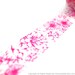 Vivid Pink Sketched Flowers Japanese Style Washi Tape 15mm x 10m