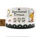Kawaii Rilakkuma Black and White Lace Sentimental Circus Wide Paper Craft Tape - 4.8cm x 5m (16 ft)