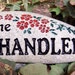 Engraved ROCK Welcome STONE for Porch, Garden, Entry,