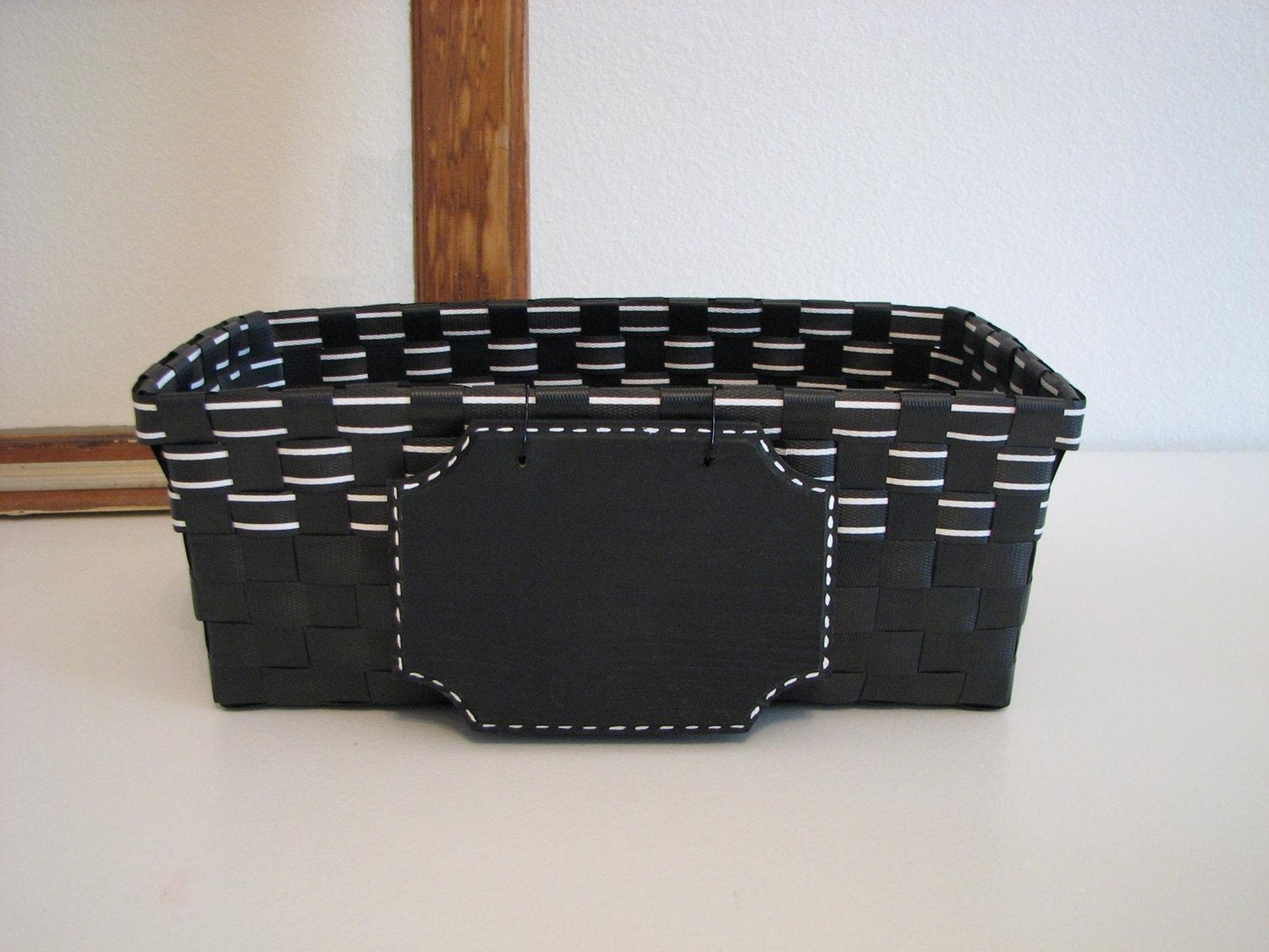 Basket and Chalkboard Label