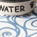 Pet-Mat - Blue Squiggles: Small Size LAST AVAILABLE in this STYLE