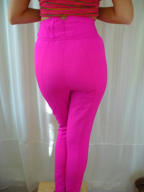 light pink ski pants