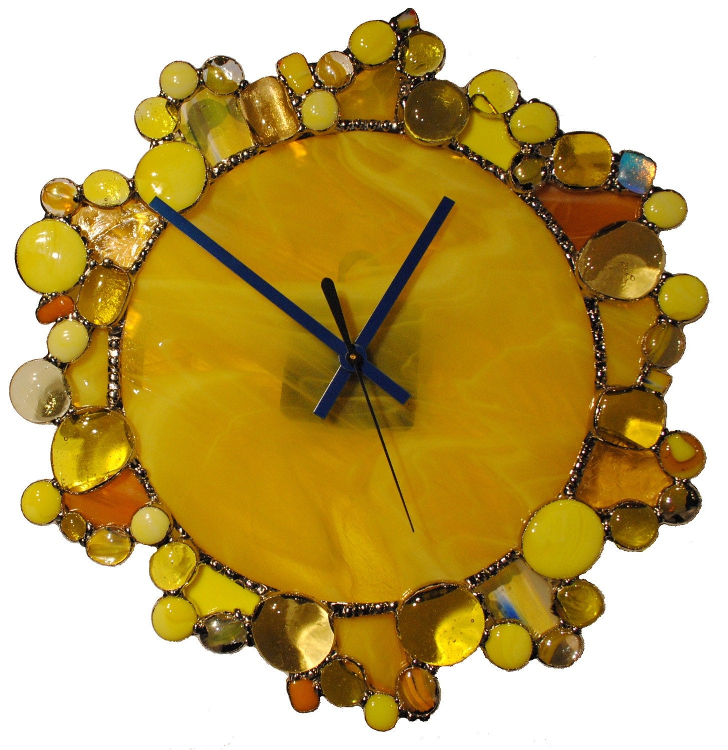 Large Yellow Clock
