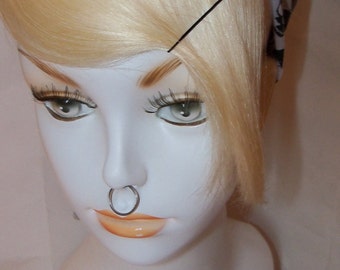 Extra Light Gold Blonde Fringe Bangs Clip in Human Hair Extensions