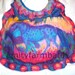 Horses with Speckled Coats Run through Painted Field - Circle Bag