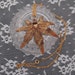 Natural Copper Real Japanese Maple Leaf Pendant Necklace