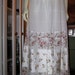 Beautiful Long white vintage skirt - Great for Spring - By Mylesport