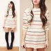 SALE - Striped Sweater Tunic - Size L