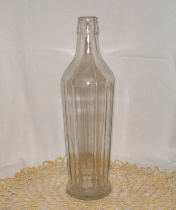 Vintage Heinz Vinegar Glass Bottle Early 1900's