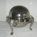 Vintage Silverplated Hinged Butter/Caviar Dish