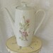 Vintage Tea Pot/Coffee Pot/Chocolate Pot Pink Rose Floral