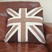 Chocolate Union Jack Cushion Cover
