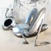 Mexico Silver Pin Bold Figural Grasshopper Insect Black Eye 1970s Sterling Jewelry