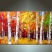 48'' HUGE Original Contemporary Palette Knife Fine Art Painting Ideal For Your Sofe Abstract Textured Ready to Hang 48''x24''