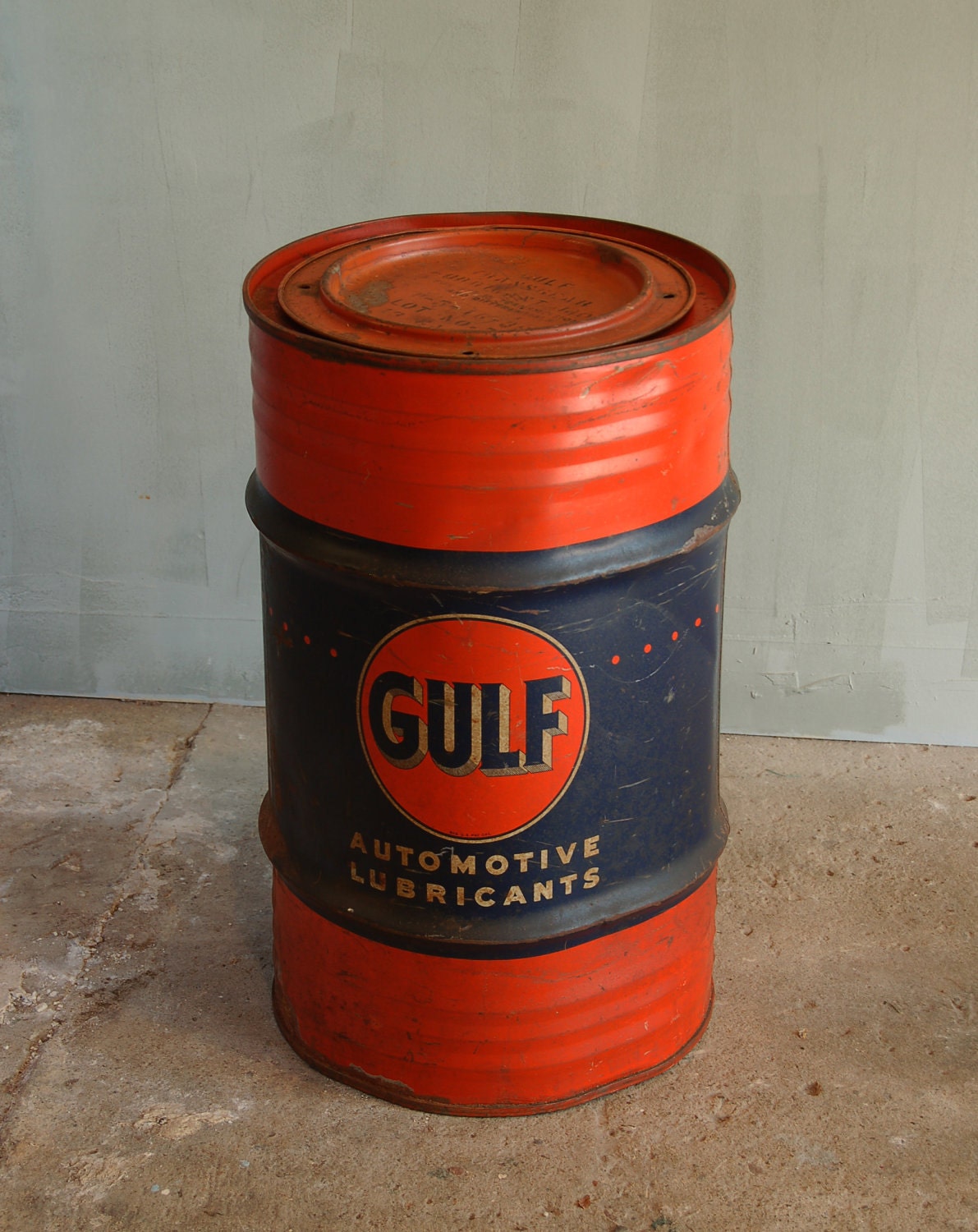 Vintage Gulf Barrel
