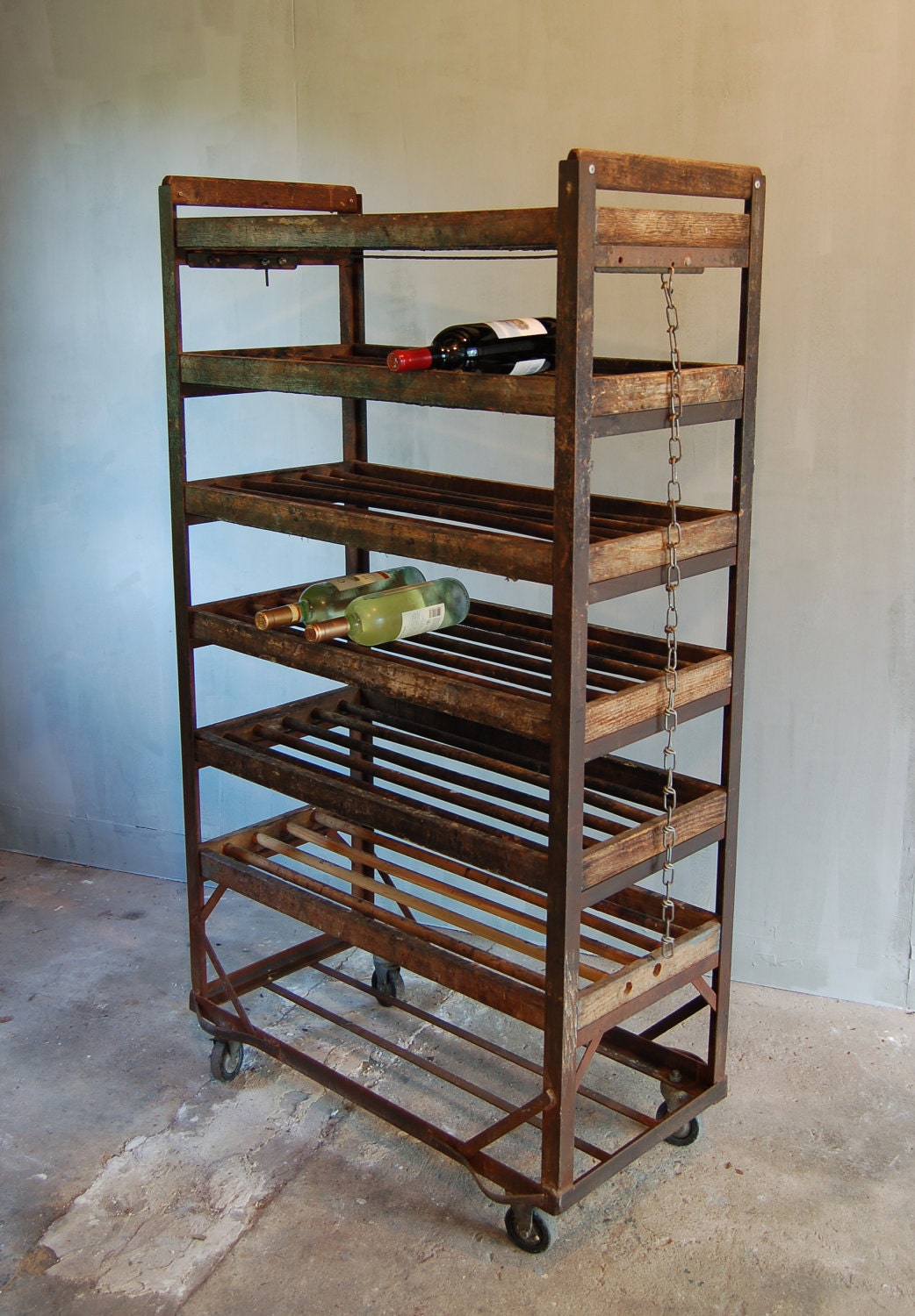 Vintage Factory Shoe Rack