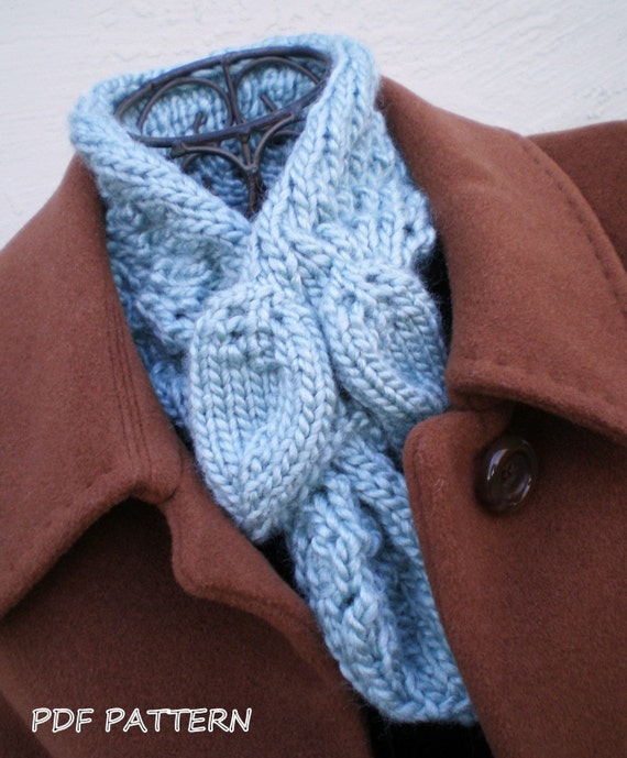 Scarflettes Knitting Patterns images