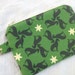 Green Greyhounds Small Zippered Pouch