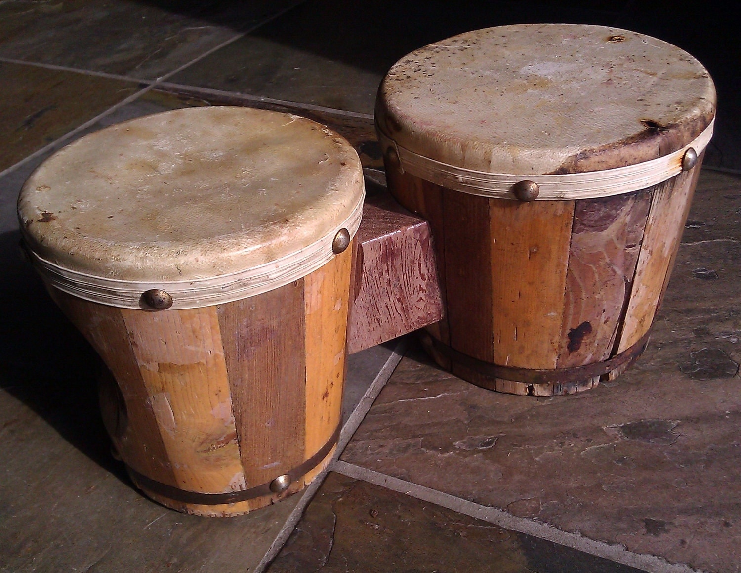 Vintage Bongo Drums