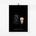 Printable Father Day Gift / Card, Like Father Like Son, Darth Vader, Luke, Starwars