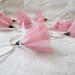 CUSTOM ORDER Pink blossom garland, wedding decoration, garden party, spring décor,