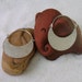 Hilltribe Silver earrings - A Crescent Moon(4)