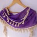authentic purple scarf ,cotton Turkish Yemeni Fabric scarflette,cotton fabric,2012 scarf trend,soft scarf