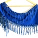 Was 15 NOW 12,75cobalt blue pashmina scarf,for her,spring trends,NEW ,soft,with lace,neckwarmer,gift ideas,mothers day gift,for woman