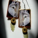 wolf Native American artist Eli Thomas Earrings