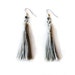 heather tassel earrings