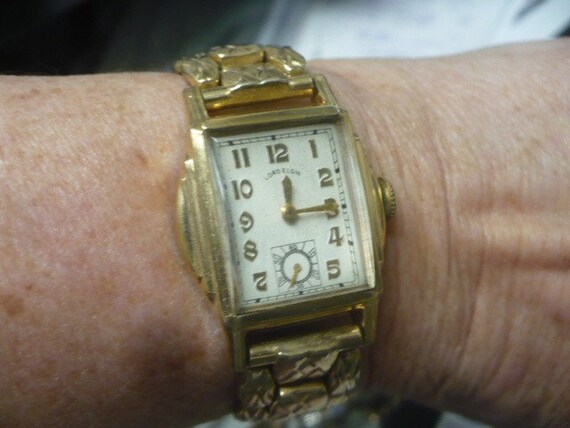 Vintage Watch Mens Elgin