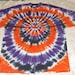 Tie dye XL shirt Spider in orange, purple and black (Other sizes available, too) , 250
