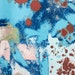 Half Yard of Habitat Drop Cloth in Blue, Jay McCarroll for Free Spirit Fabrics, 100% Cotton Fabric
