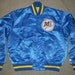 vintage Seatte Mariners Starter Jacket satin snap up MLB 80s Griffey Large USA coat