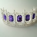 Childs Purple Tiara