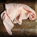 Hand dyed pink cheesecloth newborn baby wrap. Great photography photo prop.