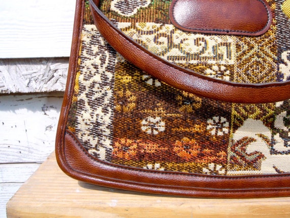 Vintage Large Carpet Bag Purse by BohemianSeed on Etsy