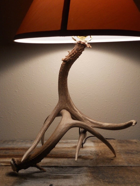 items-similar-to-whitetail-deer-antler-lamp-on-etsy