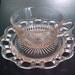 RESERVED Anchor Hocking Old Colony Lace Edge Pink Cup and Saucer Depression Glass 1935 to 1938