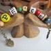 Peace Charm Word Bracelet
